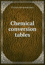Chemical conversion tables