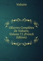 OEuvres Compltes De Voltaire, Volume 71 (French Edition)