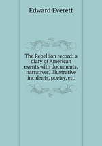 The Rebellion record: a diary of American events with documents, narratives, illustrative incidents, poetry, etc