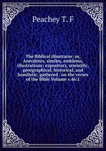 The Biblical illustrator; or, Anecdotes, similes, emblems, illustrations: expository, scientific, georgraphical, historical, and homiletic, gathered . on the verses of the Bible Volume v.46:1