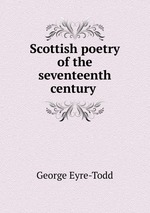 Scottish poetry of the seventeenth century