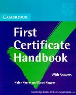 Cambridge First Certificate. Handbook. With answers