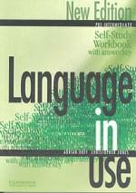 Language in Use: Pre-Intermediate: Self-Study Workbook with answer key