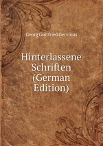Hinterlassene Schriften (German Edition)