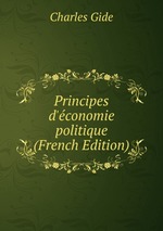 Principes d`conomie politique (French Edition)
