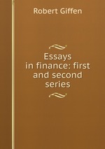 Essays in finance: first and second series