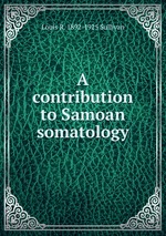 A contribution to Samoan somatology