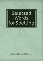 Selected Words for Spelling