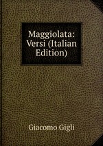Maggiolata: Versi (Italian Edition)