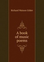 A book of music poems