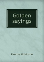 Golden sayings