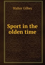 Sport in the olden time