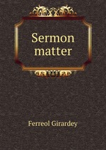 Sermon matter