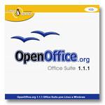 OpenOffice.org 1.1.1 для Linux, Windows и FreeBSD (1 CD)