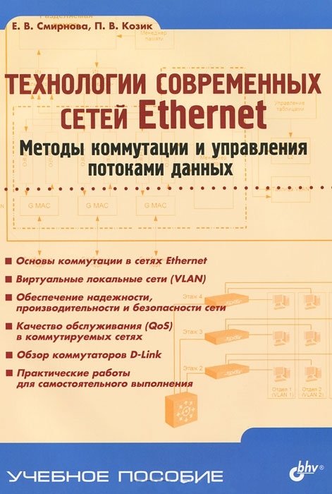 Технологии современных сетей Ethernet. Методы коммутации и управления потоками данных