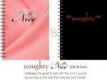 Naughty/Nice Spiral Journal Medium
