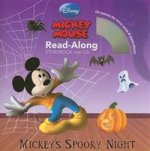 Mickeys Spooky Night Read-Along Storybook +D