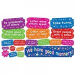 We Have Good Manners! - mini bulletin boards (19 pieces)