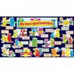 We Have Good Manners! - mini bulletin boards (32 pieces)