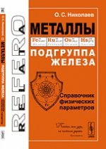 Металлы: Подгруппа железа: Справочник физических параметров