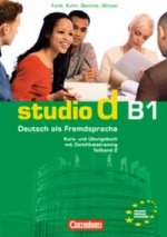 Studio d B1 Kurs- und Uebungsbb. Teil B1/2 +  CD