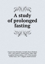 A study of prolonged fasting