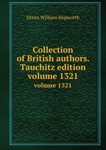 Collection of British authors. Tauchitz edition. volume 1321