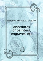 Anecdotes of painters, engraves, etc