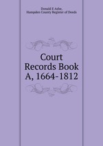 Court Records Book A, 1664-1812
