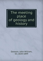 The meeting place of geology and history