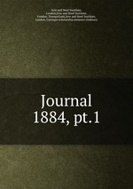 Journal. 1884, pt.1