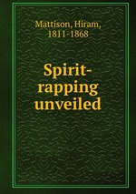Spirit-rapping unveiled