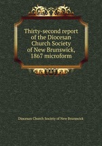 Thirty-second report of the Diocesan Church Society of New Brunswick, 1867 microform