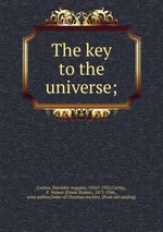 The key to the universe;
