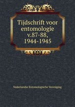 Tijdschrift voor entomologie. v.87-88, 1944-1945