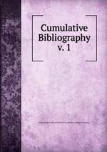 Cumulative Bibliography. v. 1