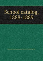 School catalog, 1888-1889