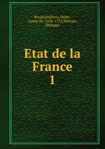 Etat de la France. 1