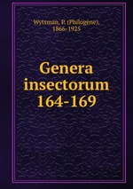 Genera insectorum. 164-169