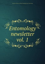 Entomology newsletter. vol. 1
