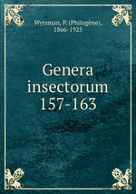 Genera insectorum. 157-163