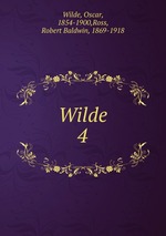 Wilde. 4