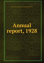 Annual report, 1928