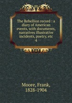 The Rebellion record : a diary of American events, with documents, narratives illustrative incidents, poetry, etc.. 4