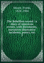 The Rebellion record : a diary of American events, with documents, narratives illustrative incidents, poetry, etc.. 3
