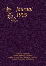 Journal. 1903