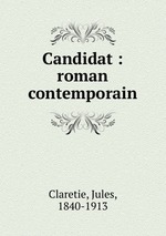 Candidat : roman contemporain