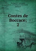 Contes de Boccace;. 2