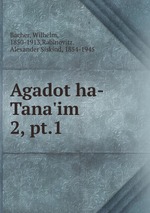 Agadot ha-Tana`im. 2, pt.1