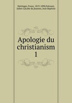 Apologie du christianism. 1